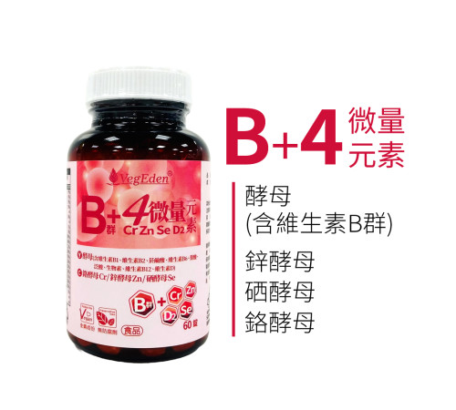 酵母B群+4微量元素錠