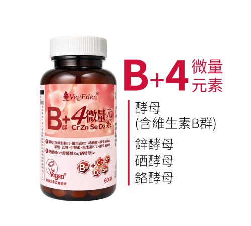 酵母B群+4微量元素錠