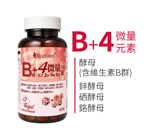 酵母B群+4微量元素錠