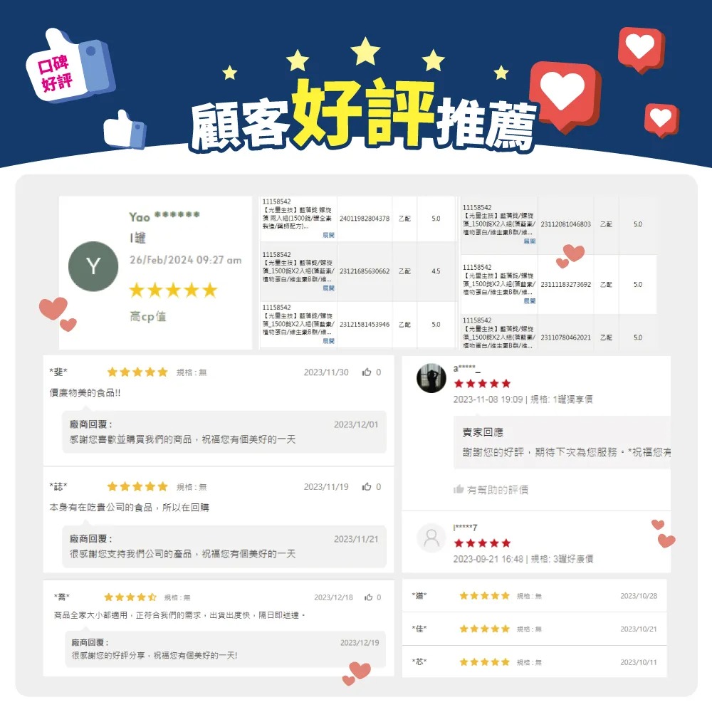 螺旋藻（藍藻）粉 500g / 罐